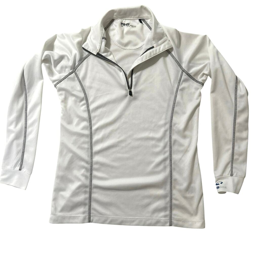 Ping Performance woman’s activewear size small white w/some black accents lining